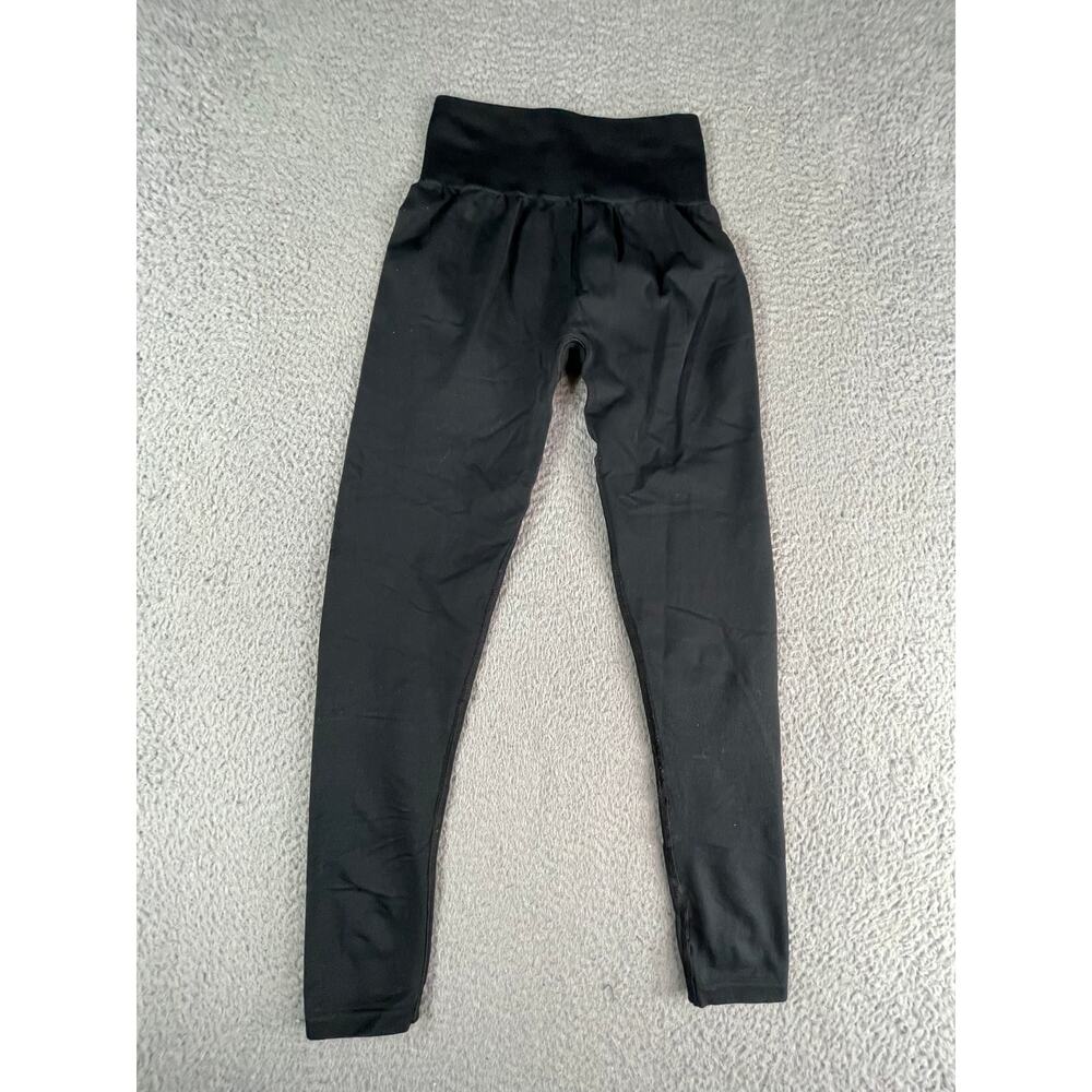 Gymshark Leggings Womens Small Athletic Pants Black Compression Running Workout - Picture 5 of 7